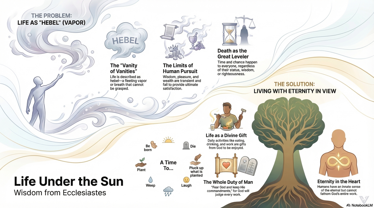 The Book of Ecclesiastes: Vanity of Vanities and the Fear of God — Full Book Summary and Key Themes