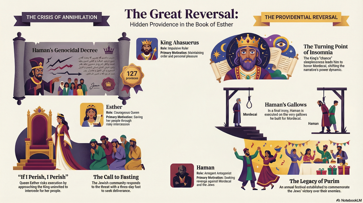 The Book of Esther: Providence, Courage, and Deliverance — Full Book Summary and Key Themes