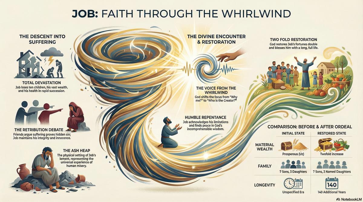 The Book of Job: Suffering, Sovereignty, and Trusting God — Full Book Summary and Key Themes