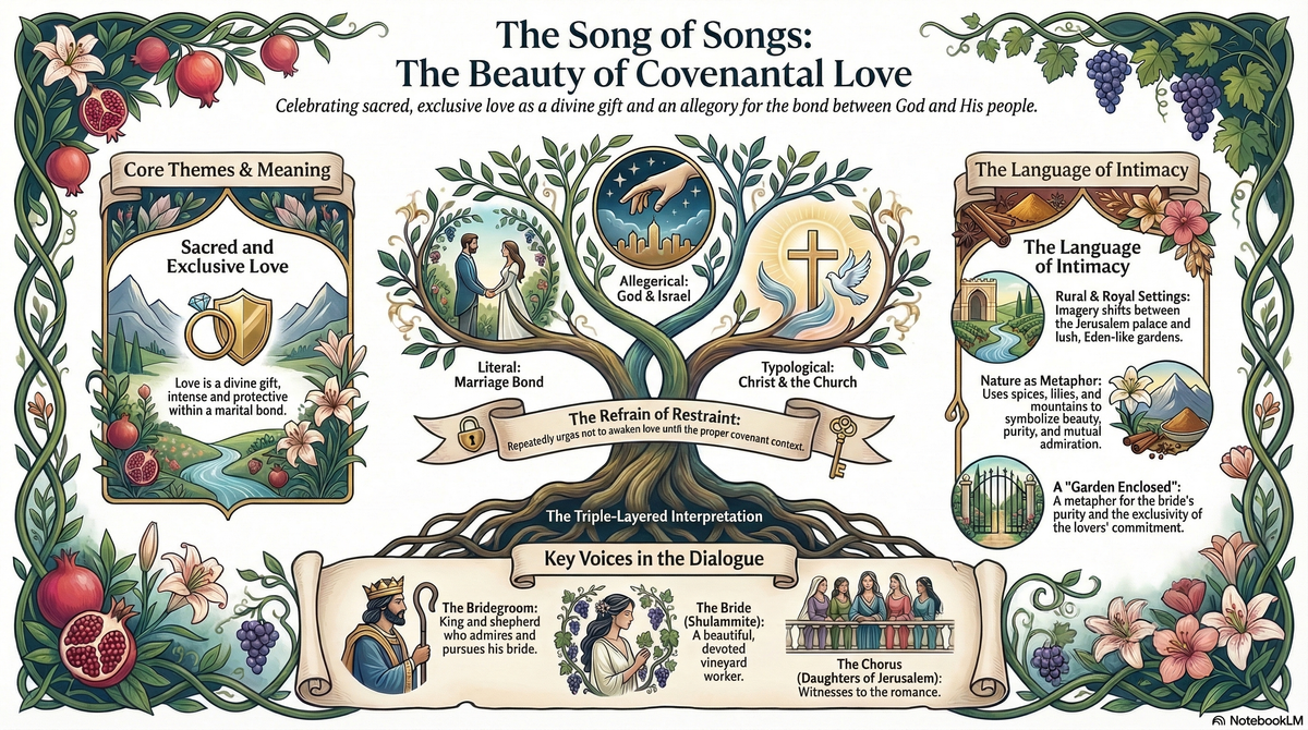The Song of Solomon: Celebration of Covenant Love and Divine Romance — Full Book Summary and Key Themes
