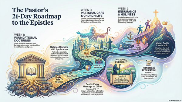 3-Week Plan for Pastors: Preparing Teachings with Insights from the Epistles