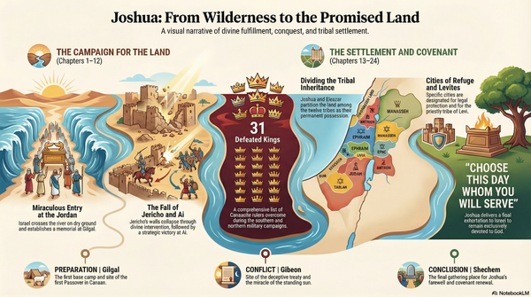 The Book of Joshua: Conquest and Inheritance of the Promised Land